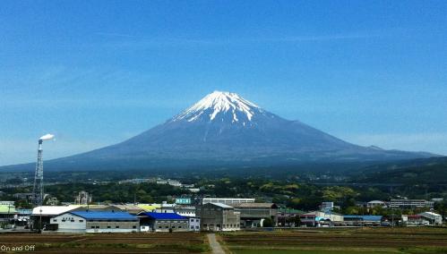 新幹線から見た富士山２