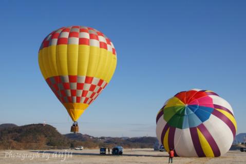 熱気球（バル－ンミーティング）in瀬戸内市　2012　“ＮａＫａＮａＫａ”