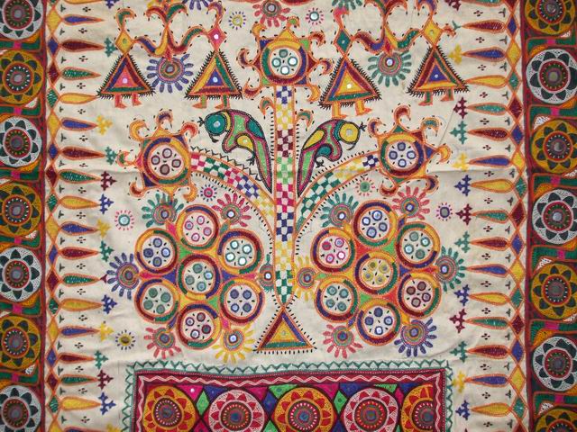 インド ブータン アジアの布 染織美術館 インドの布 グジャラート 