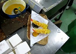 食品サンプル「エビの天ぷら」の作り方