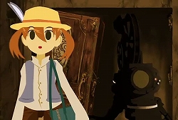 自主制作アニメ　Echo 世界に一人の女の子と映写機の話