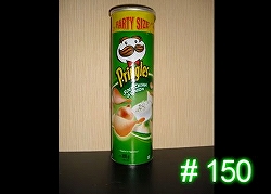 Pringles（プリングルズ）の缶を150種類集めてみた