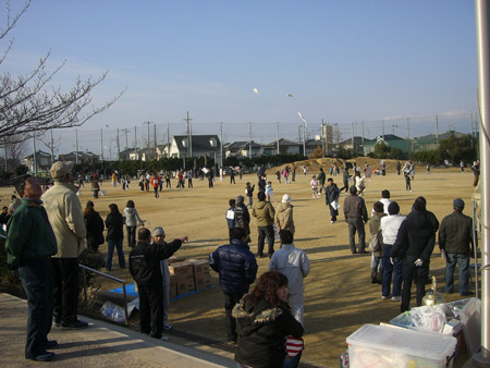 旭・太田地区凧上げ大会に参戦してきました！おもち無料配布も有！！