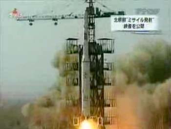 north korea 4.8.09 taepodon misile