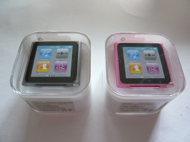 ipod nano 2台購入。