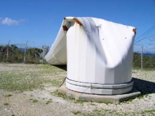 台風による宮古島風力発電の被害1