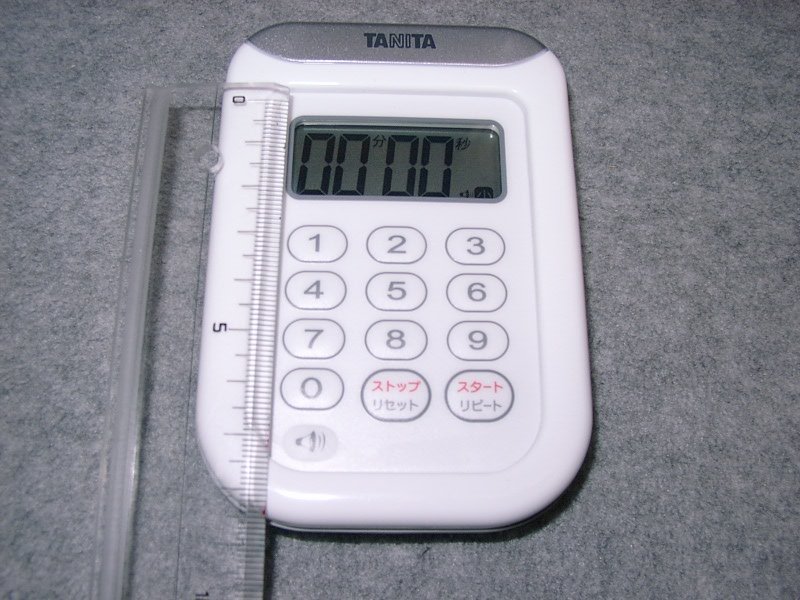 おすすめのキッチンタイマー「TANITA 丸洗いタイマー TD-378-WH