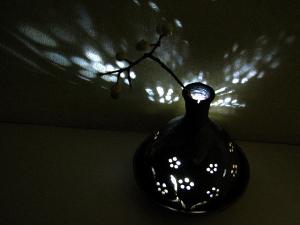 Noely Bear & フレンズ作品展２３　陶器のランプ