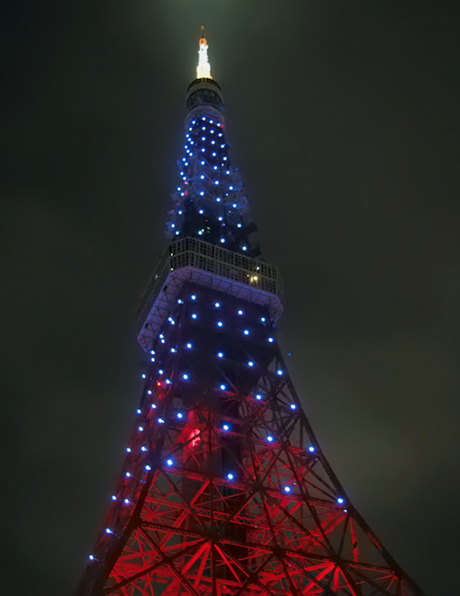 東京タワー　レインボーカラー