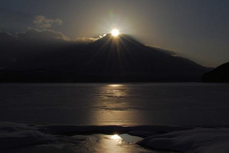 山中湖ダイヤモンド富士